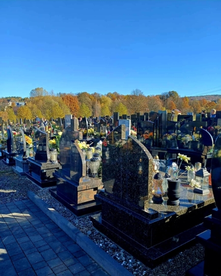 Pamiętamy!- wyjście na cmentarz parafialny młodszych klas