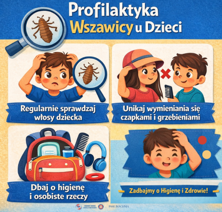 Profilaktyka i zwalczanie wszawicy