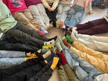 Kolorowa skarpetka, czyli święto empatii w naszej szkole