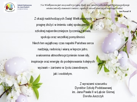 Życzenia wielkanocne 