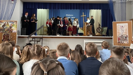 Wielkanocne spotkanie społeczności szkolnej