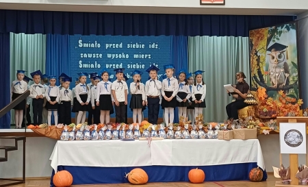 Ślubowanie i Pasowanie Klasy I w Szkoły Podstawowej w Łąkcie Górnej