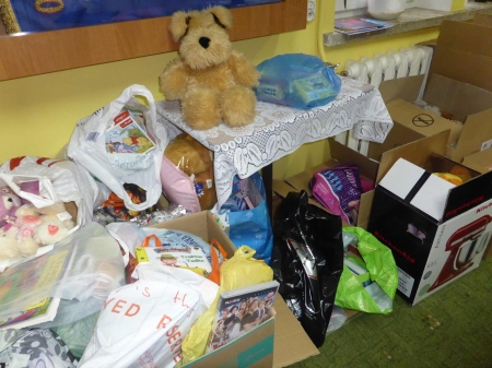 Akcja charytatywna „Pomóżmy Mikołajowi odwiedzić dzieci w Czarnym Borze” -10.12.2015