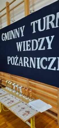 Sukces naszych uczniów w gminnym etapie Ogólnopolskiego Turnieju Wiedzy Pożarniczej.
