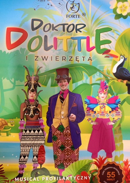 Spektakl profilaktyczny „Doktor Dolittle i zwierzęta”